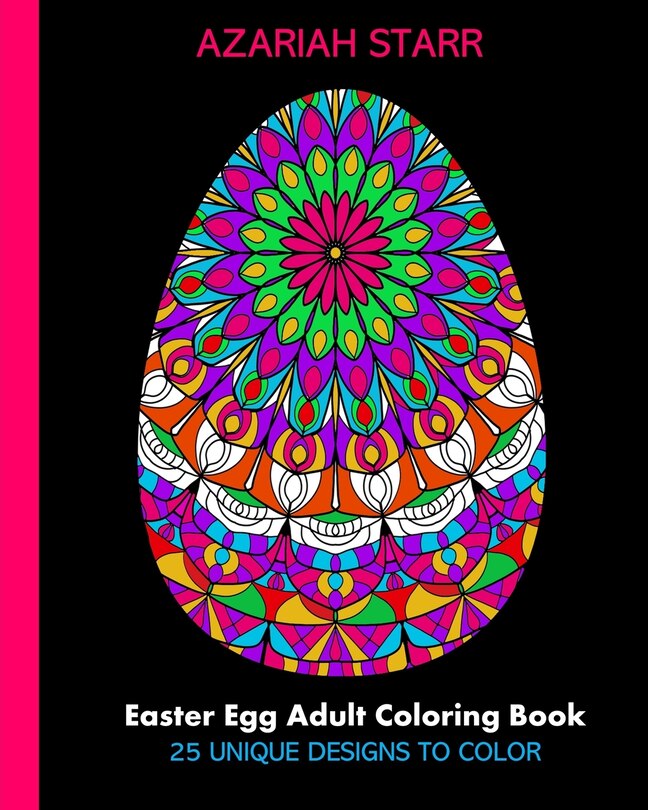 Front cover_Easter Egg Adult Coloring Book