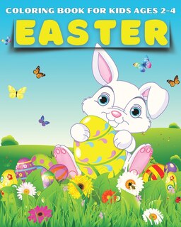 Front cover_Easter Coloring Book for Kids Ages 2-4