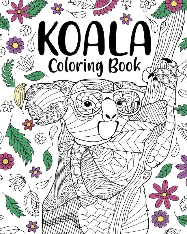 Front cover_Koala Coloring Book