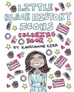 Front cover_Little Black History Icons Coloring Book
