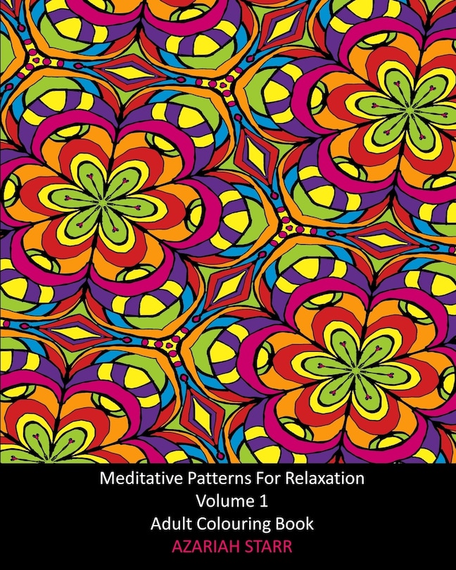 Couverture_Meditative Patterns For Relaxation Volume 1