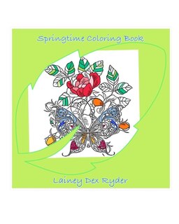 Front cover_Springtime Coloring Book