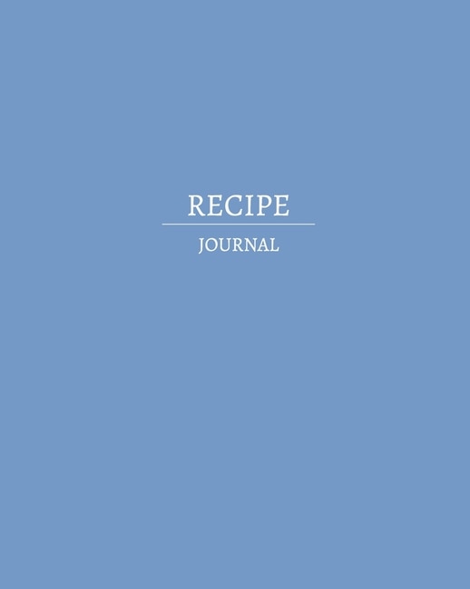 Front cover_Recipe Journal