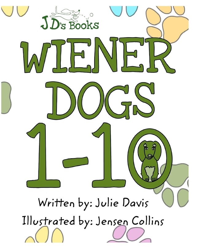 Front cover_Wiener Dogs One To Ten