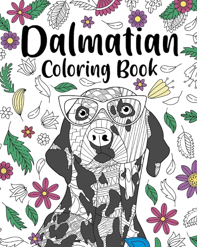 Front cover_Dalmatian Coloring Book