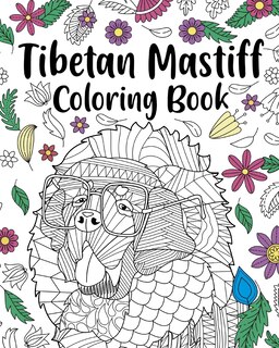 Front cover_Tibetan Mastiff Coloring Book