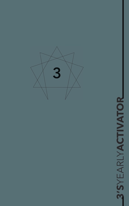 Front cover_Enneagram 3 YEARLY ACTIVATOR Planner