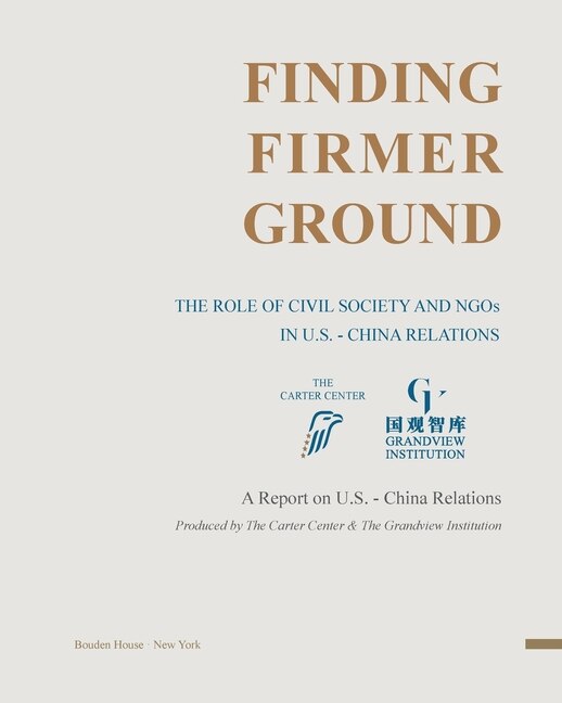Front cover_Finding Firmer Ground