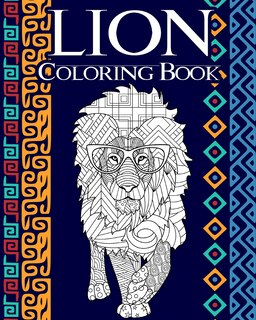 Front cover_Lion Coloring Book