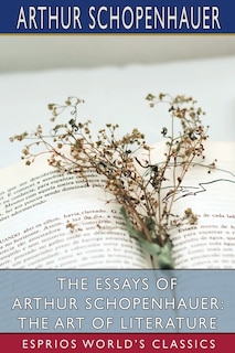 Front cover_The Essays of Arthur Schopenhauer