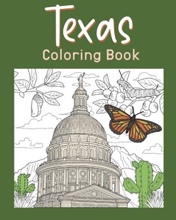 Front cover_Texas Coloring Book