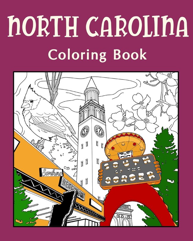 Front cover_North Carolina Coloring Book