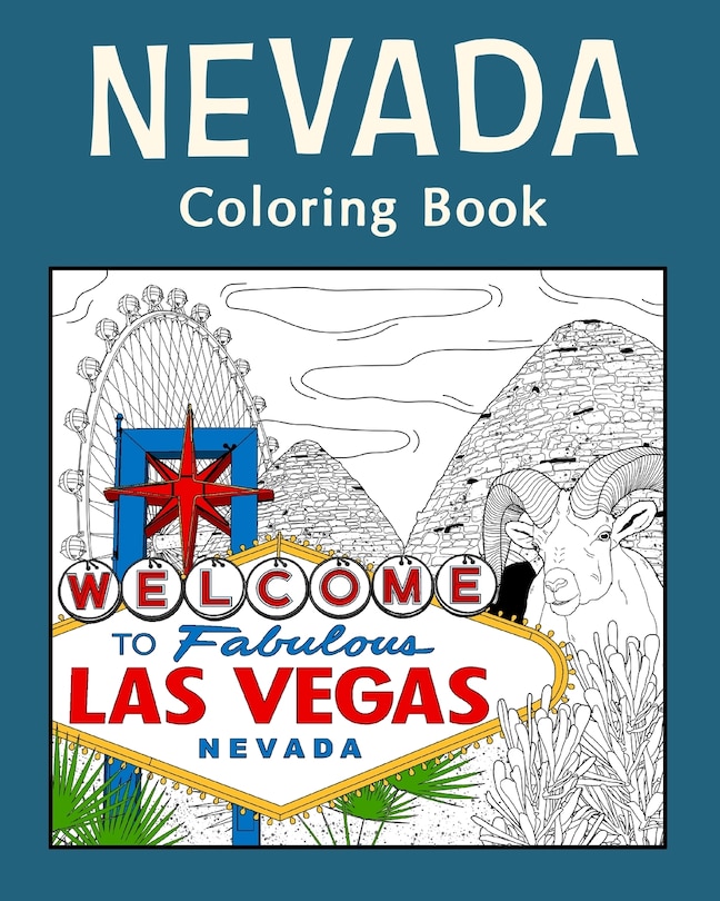 Front cover_(Edit -Invite only) - Nevada Coloring Book