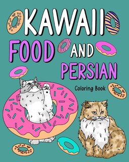 Front cover_Kawaii Food and Persian Coloring Book