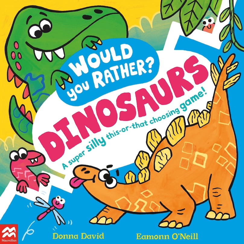 Front cover_Would You Rather: Dinosaurs