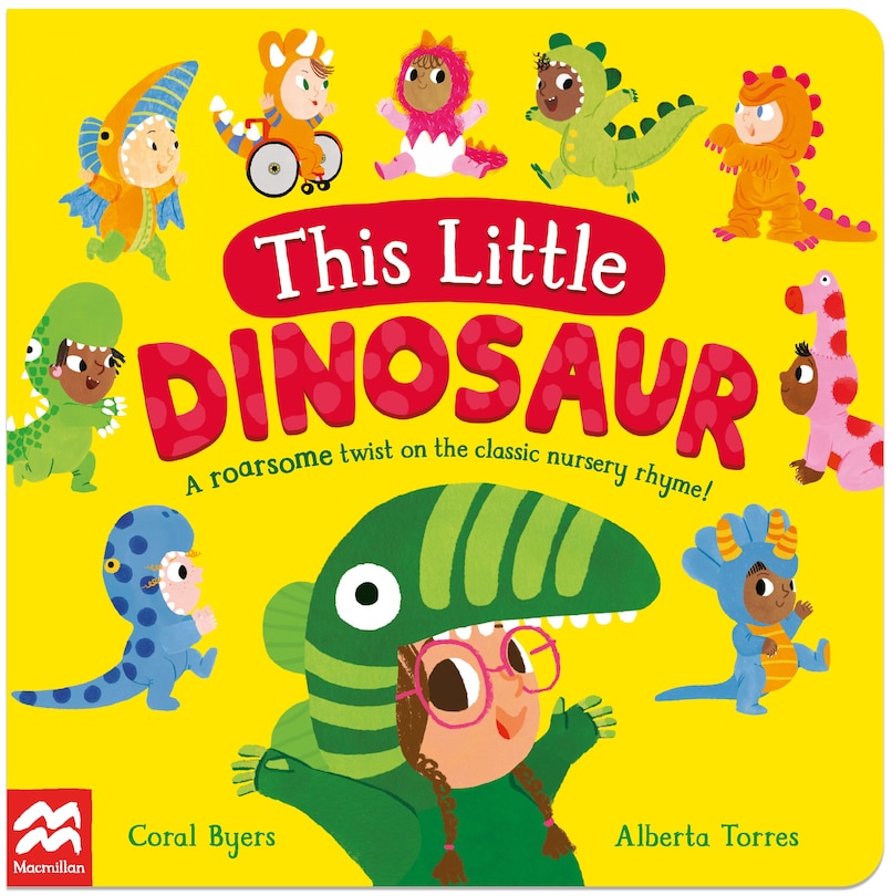 Front cover_This Little Dinosaur