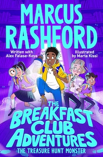 Front cover_The Breakfast Club Adventures: The Treasure Hunt Monster