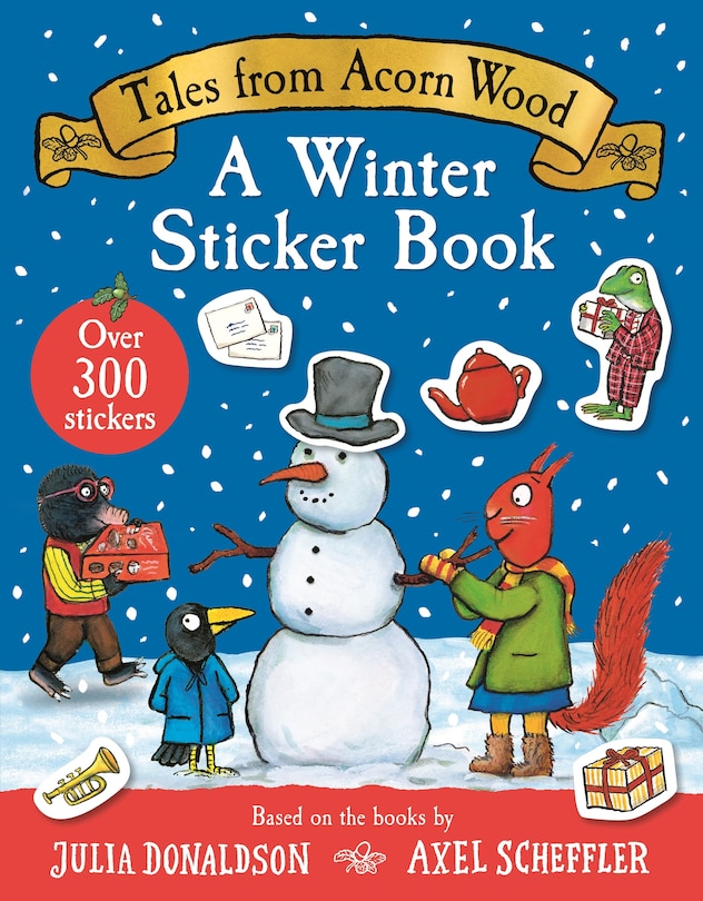Front cover_Tales From Acorn Wood: A Winter Sticker Book