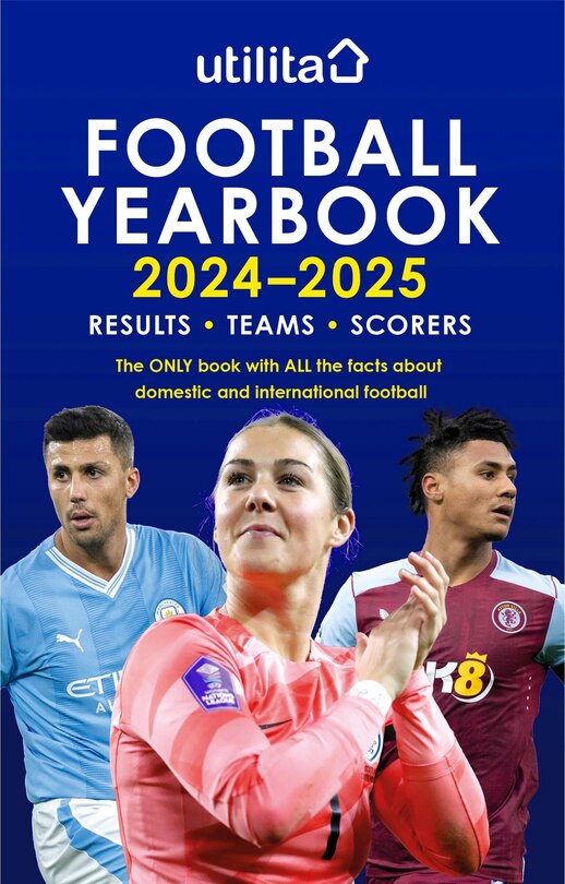 Front cover_The Utilita Football Yearbook 2024-2025