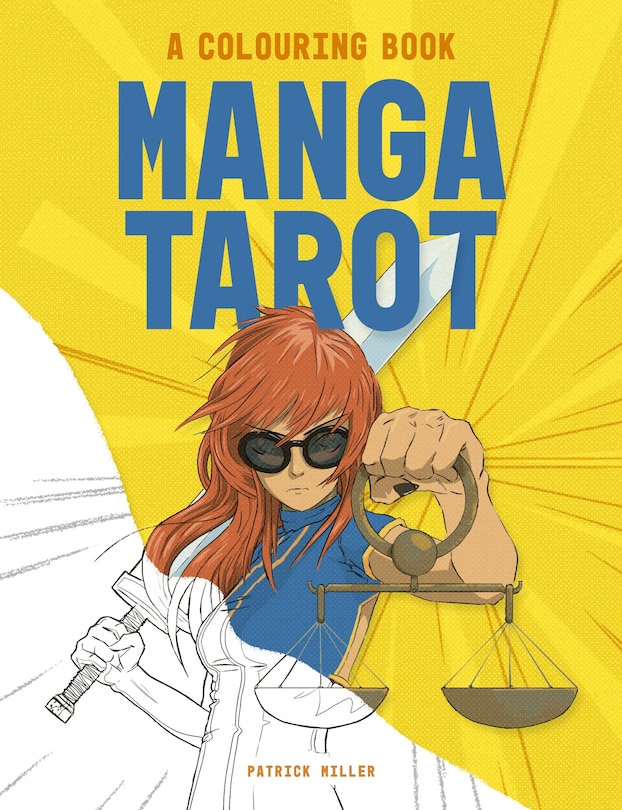 Front cover_Manga Tarot: A Colouring Book