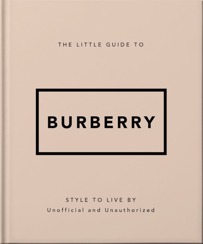 Couverture_The Little Guide to Burberry