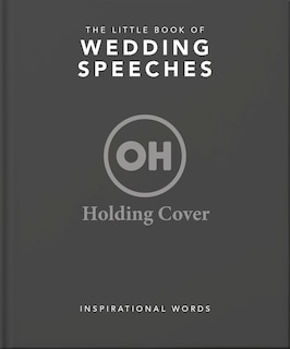 Front cover_The Little Book of Wedding Speeches