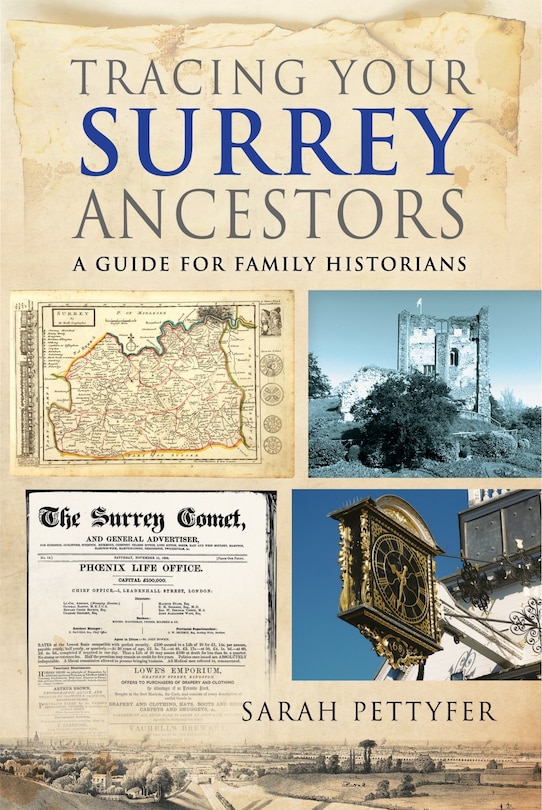 Front cover_Tracing Your Surrey Ancestors