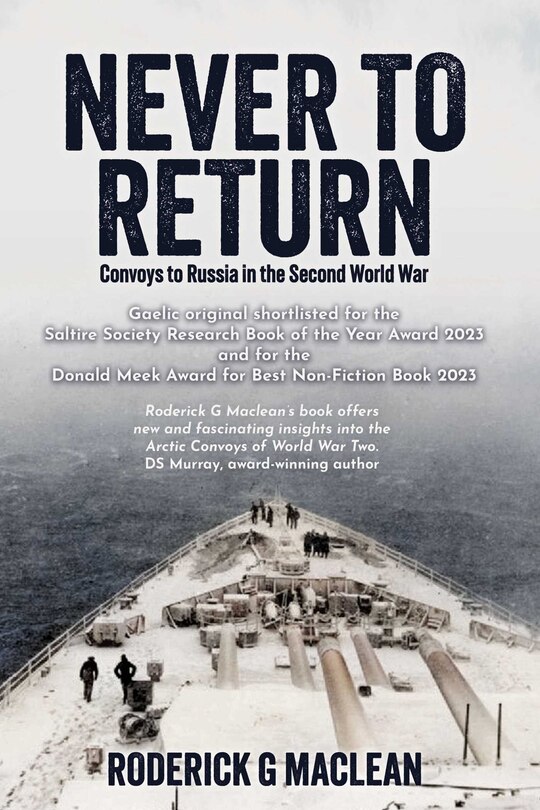 Front cover_Never to Return