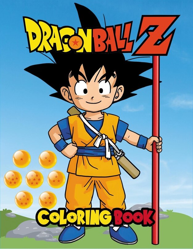 Couverture_Dragon Ball Coloring Book