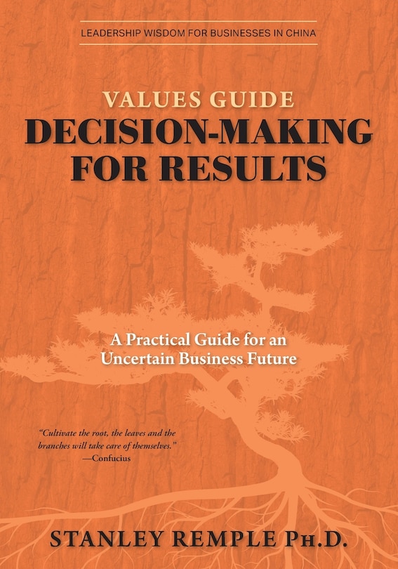 Front cover_Values Guide Decision-Making for Results