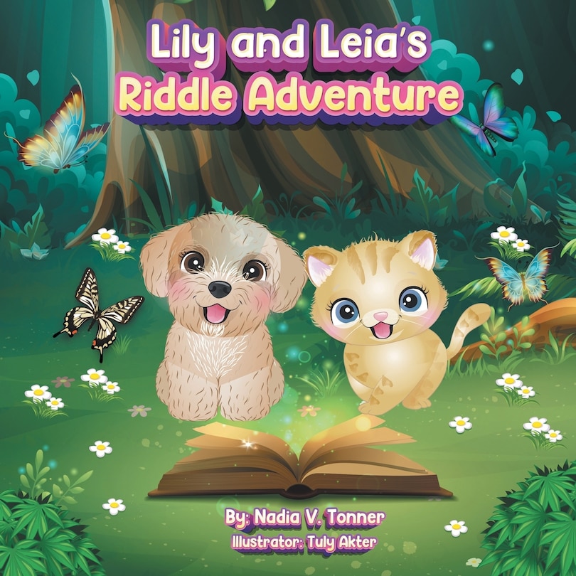 Front cover_Lily and Leia's Riddle Adventure