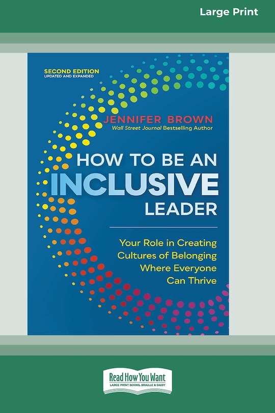 Front cover_How to Be an Inclusive Leader, Second Edition