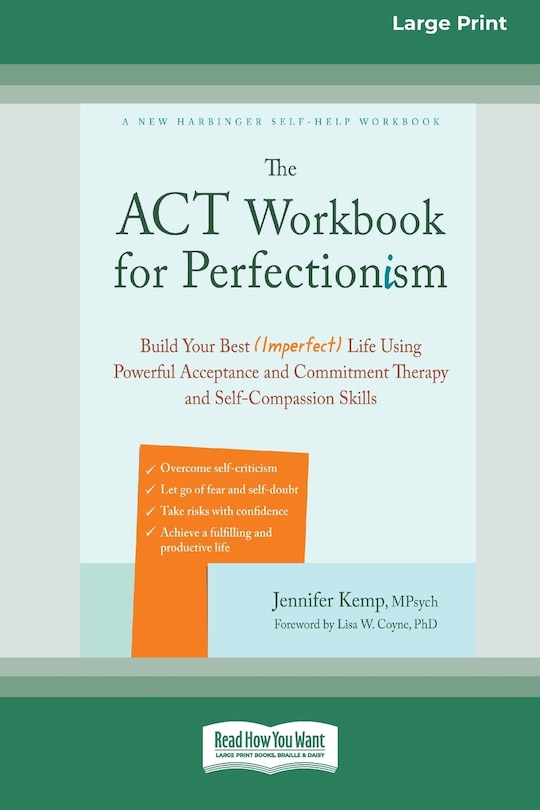 Front cover_The ACT Workbook for Perfectionism