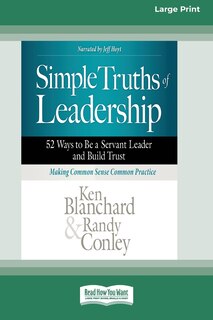 Front cover_Simple Truths of Leadership