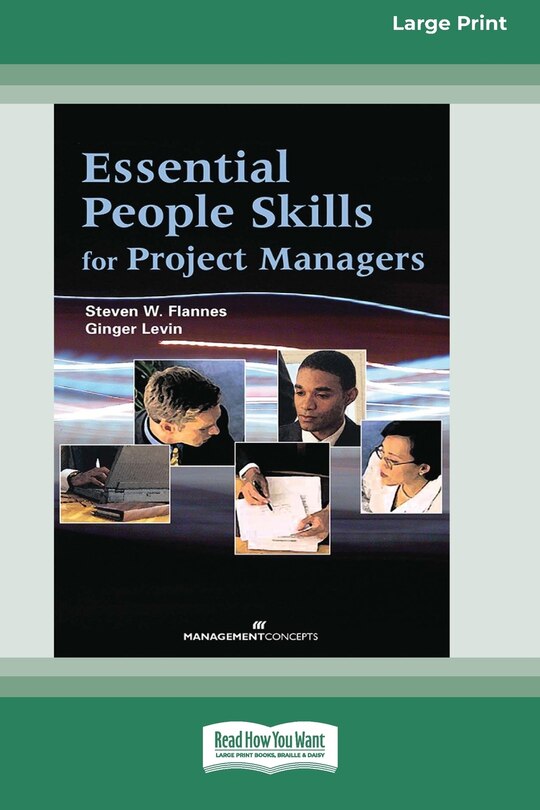 Front cover_Essential People Skills for Project Managers [Large Print 16 Pt Edition]