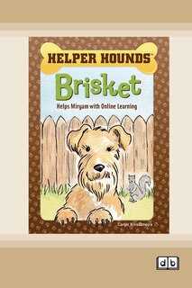 Front cover_Brisket Helps Miryam with Online Learning [Dyslexia Friendly Edition]