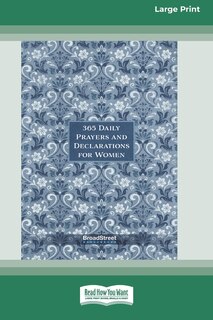 Front cover_365 Daily Prayers and Declarations for Women [Standard Large Print]