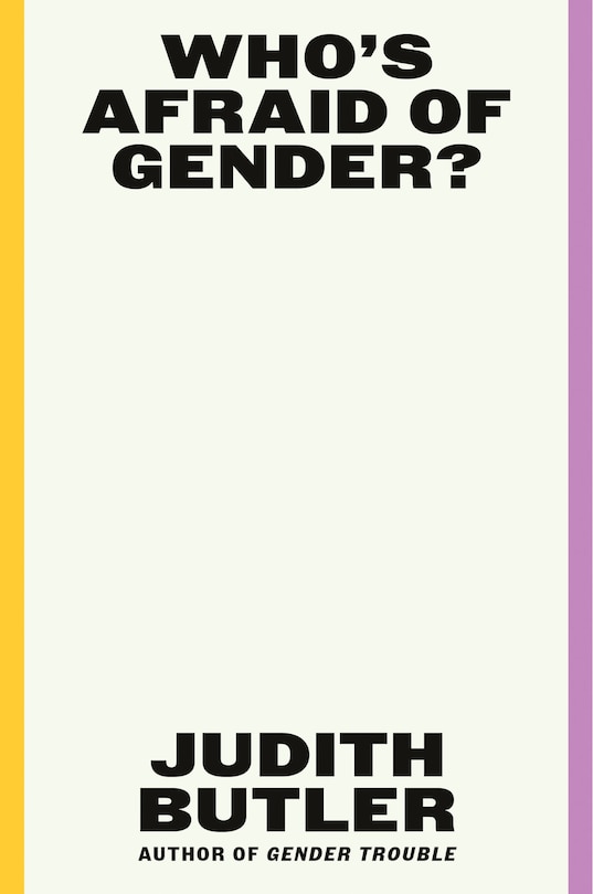 Front cover_Who's Afraid of Gender?