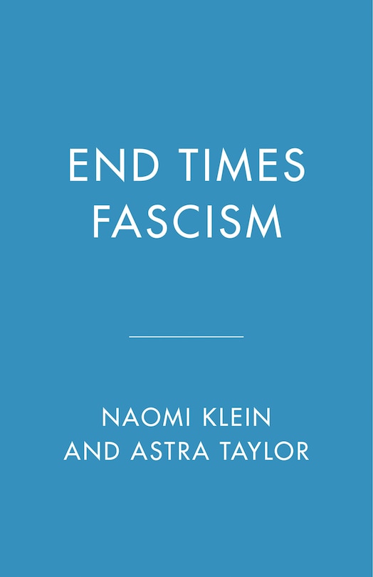 Front cover_END TIMES FASCISM