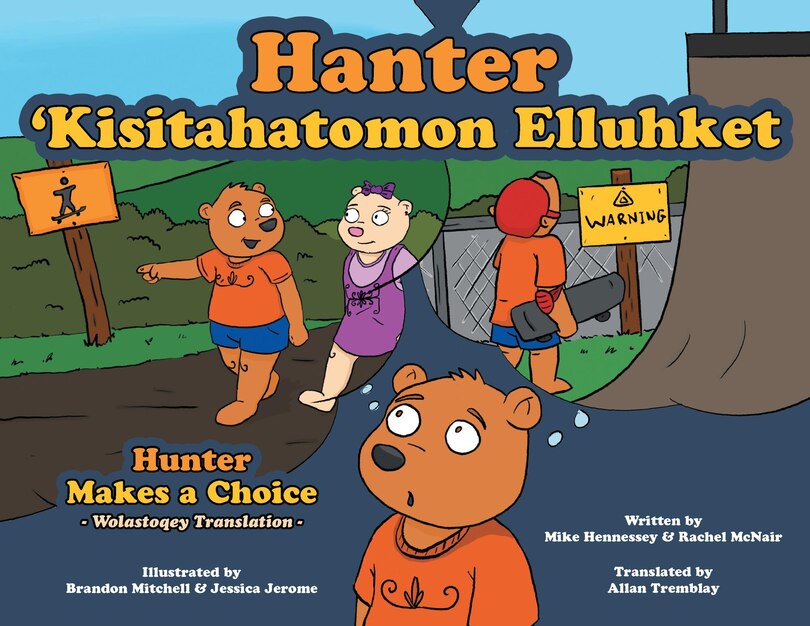 Front cover_Hunter Makes A Choice - Wolastoqey Translation