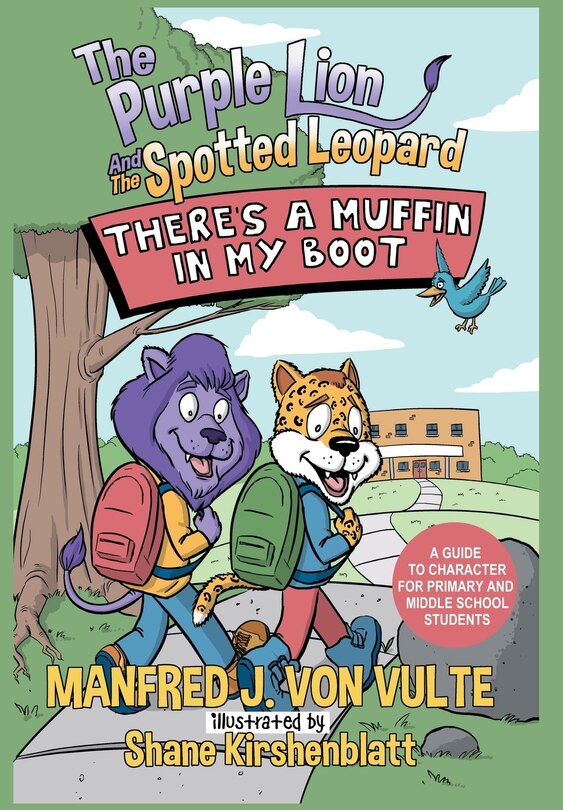 Front cover_The Purple Lion and the Spotted Leopard