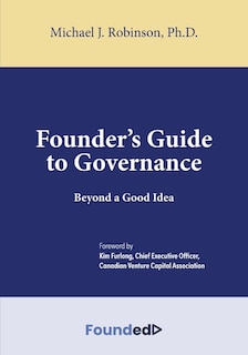Front cover_Founder's Guide to Governance