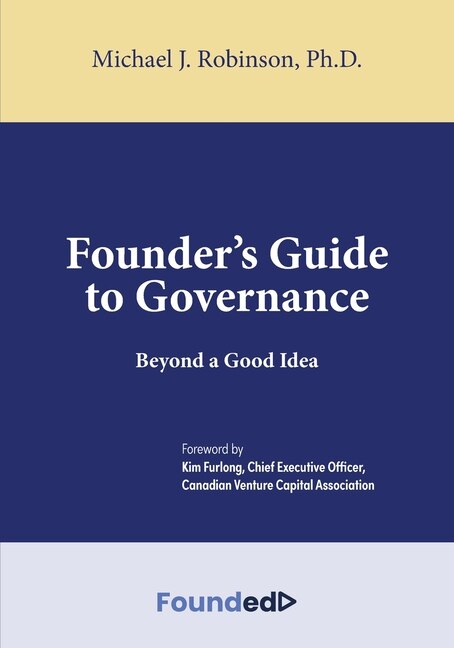 Front cover_Founder's Guide to Governance
