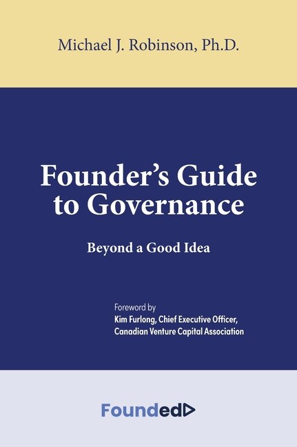 Front cover_Founder's Guide to Governance