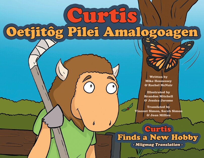 Front cover_Curtis Finds a New Hobby - Miigmag Translation