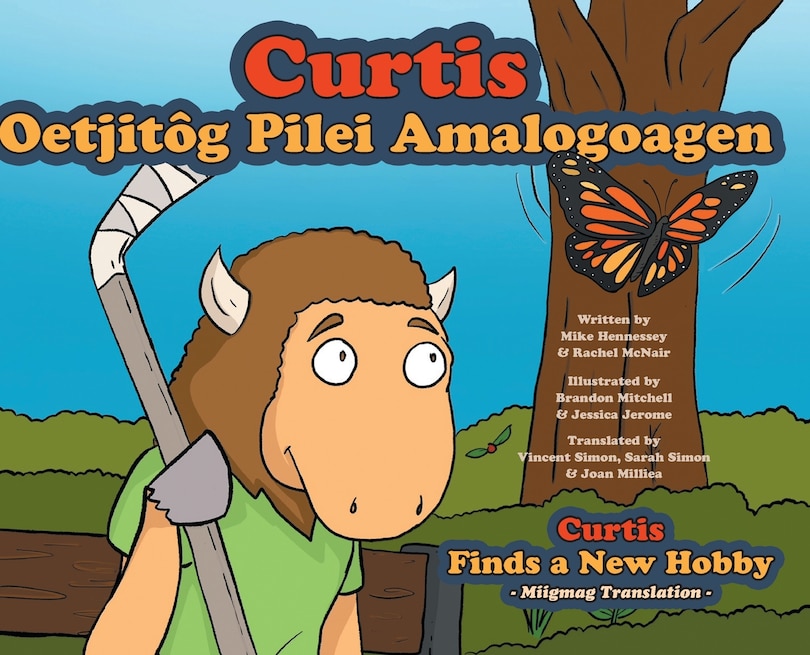 Front cover_Curtis Finds a New Hobby - Miigmag Translation