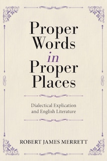 Couverture_Proper Words in Proper Places