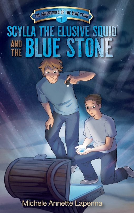 Front cover_Scylla the Elusive Squid and the Blue Stone