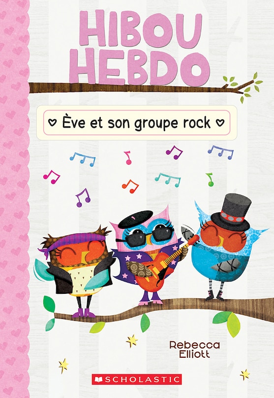 Couverture_Hibou Hebdo : N° 17 - Ève et son groupe rock
