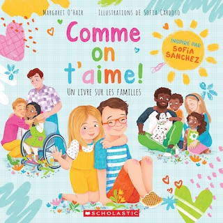 Couverture_Comme on t’aime! Un livre sur les familles